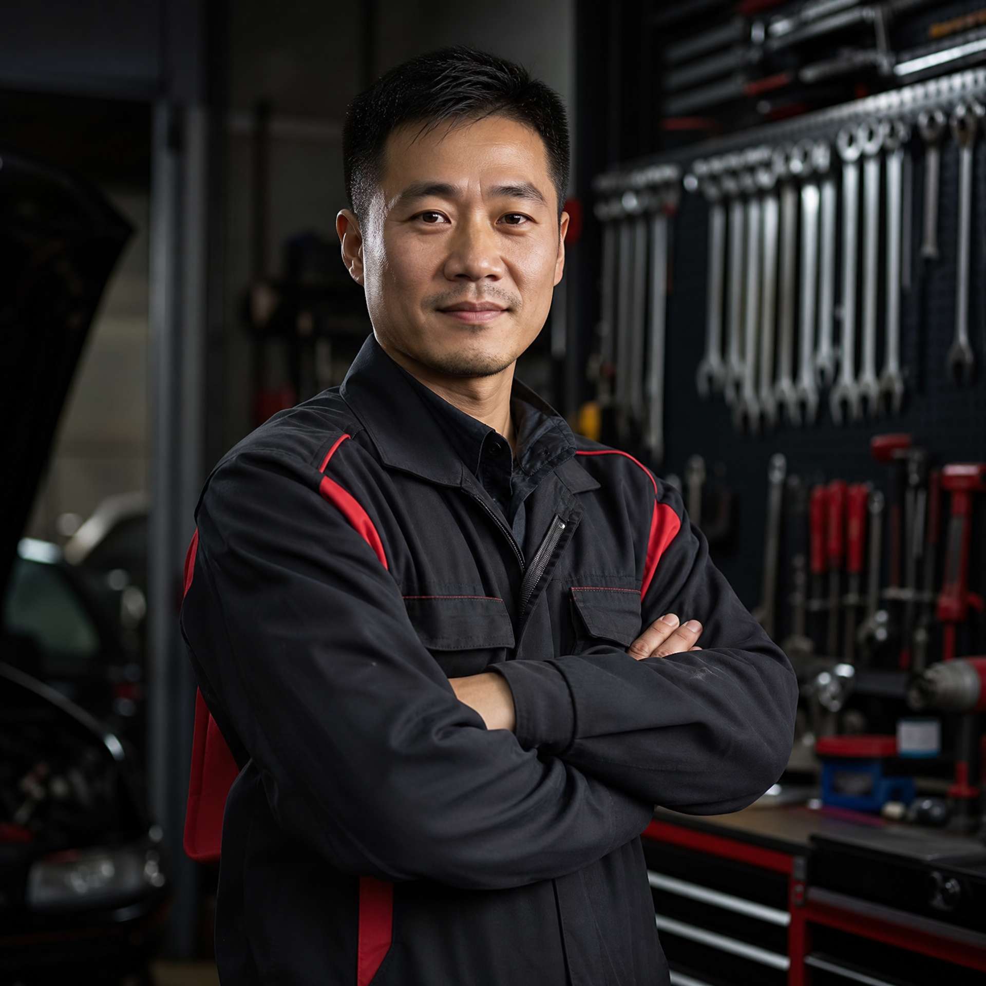 黑丝修车专家张磊